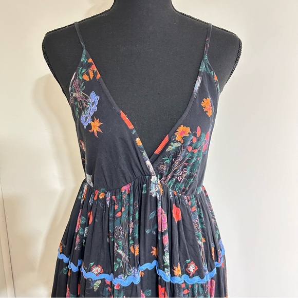 Ro’s Garden | anthropology | floral dress | boho floral |size medium - Picture 2 of 13